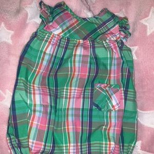 Chaps 3-6 months girl romper